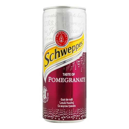 Напій газований Schweppes Гранат 250мл