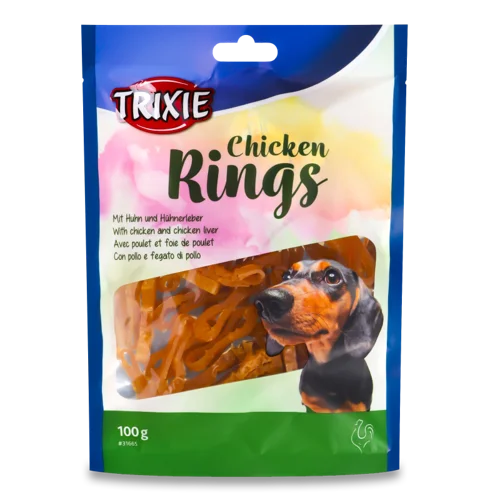 Ласощі Для Собак Chicken Rings Trixie В/ґ 100г