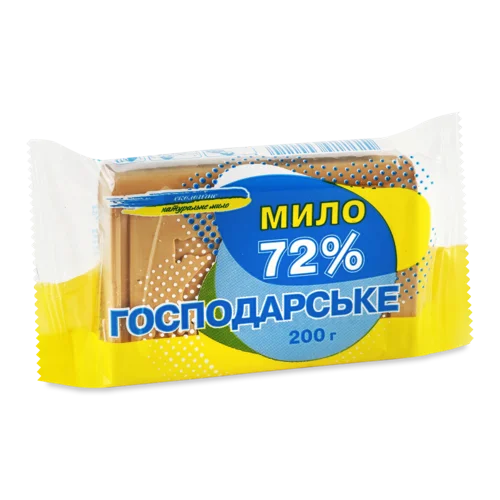 Мило Господарське Тверде 72% В/ґ, 200г
