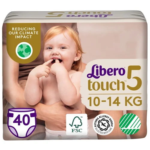 Підгузки Libero Touch розмір 5 10-14кг 40шт