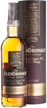 Віскі GlenDronach Port Wood 0.7л 48% в тубусі