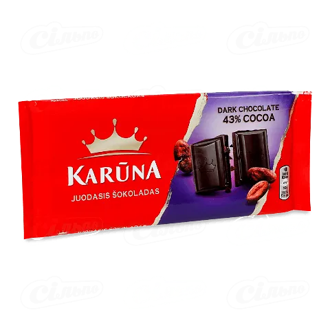 Шоколад темний Karuna, 80г