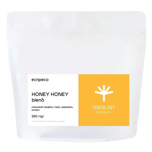 Кава в зернах Idealist Coffee Honey Honey Blend еспресо 250г