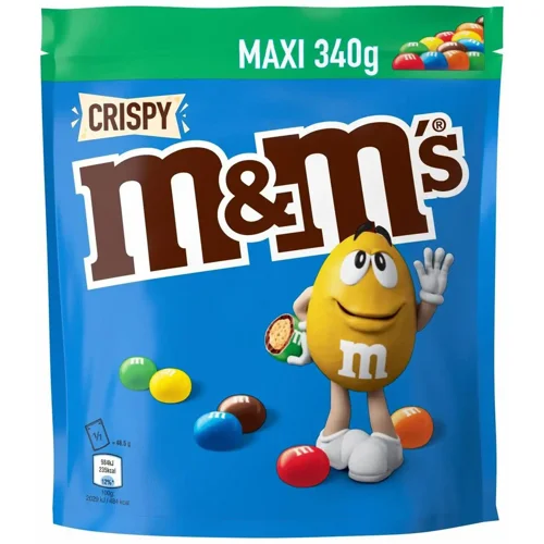 ДРАЖЕ M&M'S CRISPY 340Г