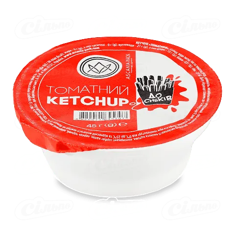 Кетчуп Асканія-Пак Томатний, 45г