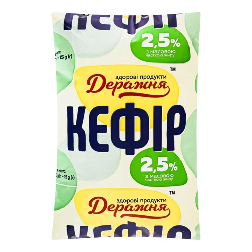 Кефір 2.5% Деражня м/у 900г