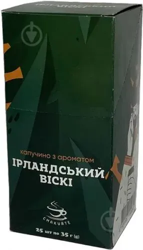 Напій капучино з ароматом Ірландського віскі ТМ "Смакуйте"