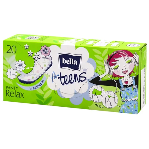 Прокладки щоденні Bella For Teens Relax Green Tea 20шт