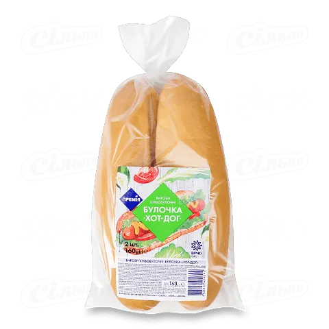 Булочка «Премія» для хот-дога, 160г