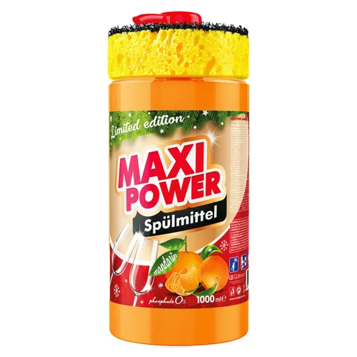 Засіб для миття посуду Maxi Power 1л в асортименті