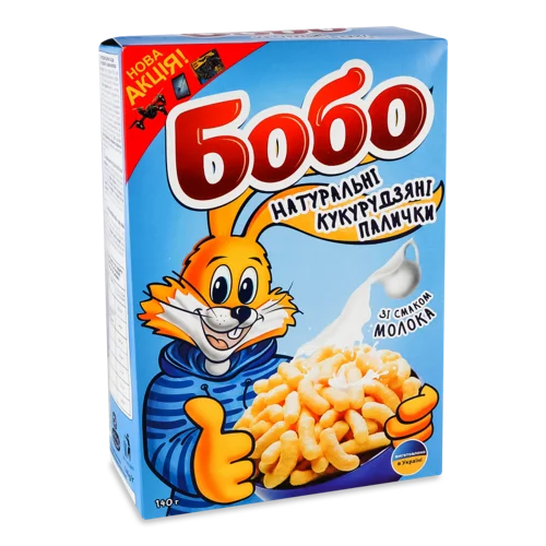 Кукурудзяні Палички Зі Смаком Молока, к/у 140г
