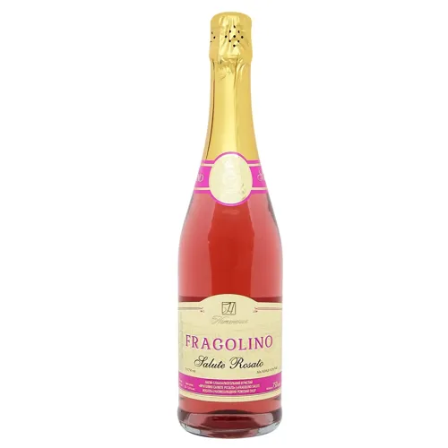 Напій ігристий Натхнення Fragolino Salute Rosato рожевий напівсолодкий 6-6,9% 0,75л