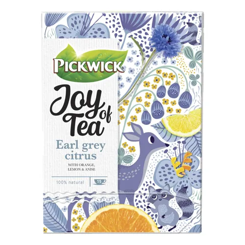 Чай чорний Pickwick Joy of Tea Earl Grey Citrus 15 х 1.75г