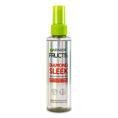 Спрей Для Пухнастого Та Сухого Волосся Для Розгладження Та Блиску Diamond Sleek Garnier Fructis 150мл