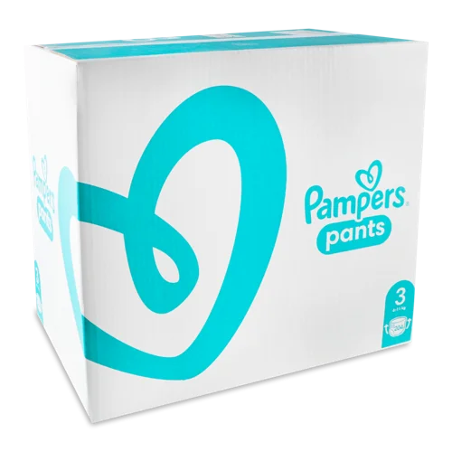 Дитячі Трусики-підгузники Pampers 6-11 кг, 204 шт, 3 шт/упак, в/ґ