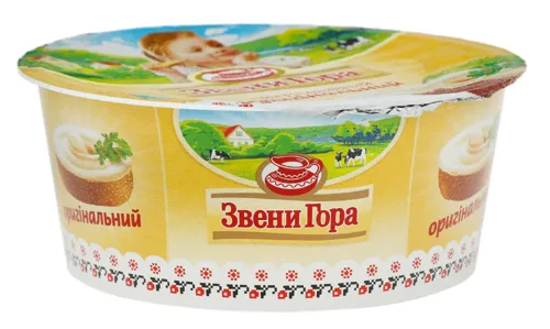 Сир плавлений 50% оригінальний Звени Гора ст 175г