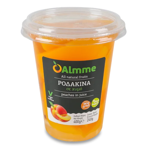 Персик шматочки у соку Almme в/с, 400 г