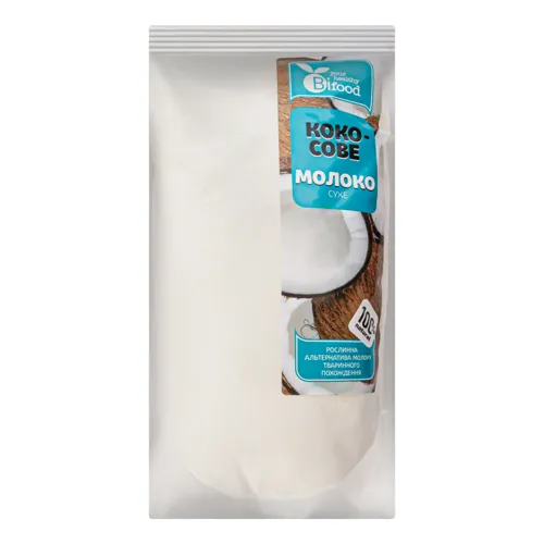Молоко кокосове сухе Bi food д/п 400г