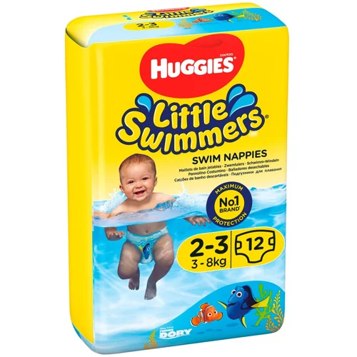 Підгузки-трусики Huggies для плаванья 2-3 12шт