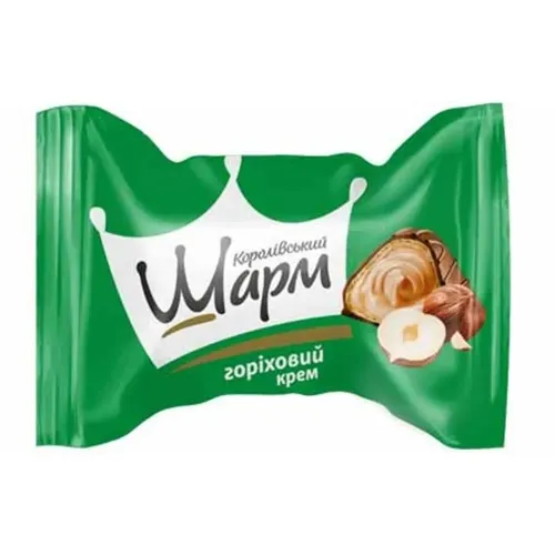 Цукерки АВК Королівський шарм з горіховою начинкою