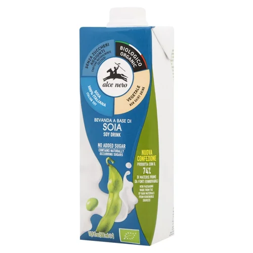 Напій соєвий Alce Nero органічний з кальцієм 0,5л