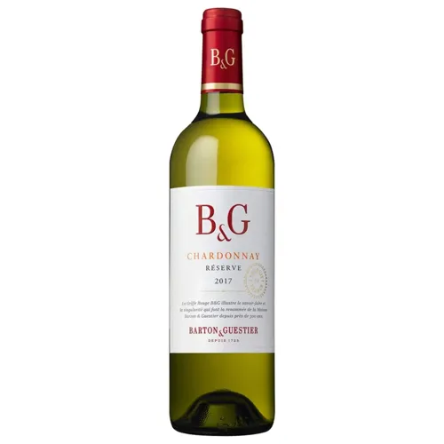 Вино Barton&Guestier Chardonnay Reserve біле сухе 13% 0,75л