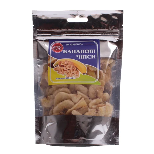 Банан Смачно чіпси,100г