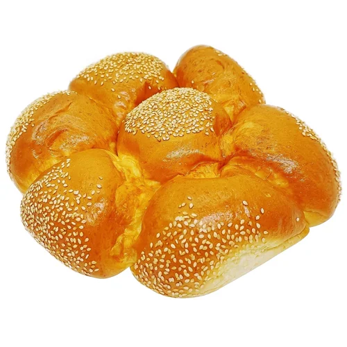 Булочка здобна Auchan Ромашка 350г