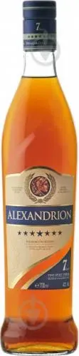 Напій алкогольний ALEXANDRION 7*, 0,7л