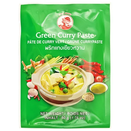 Паста Cock Brand Карі зелене 50г