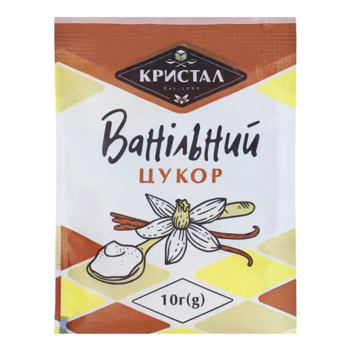 Цукор ванільний Кристал м/у 10г