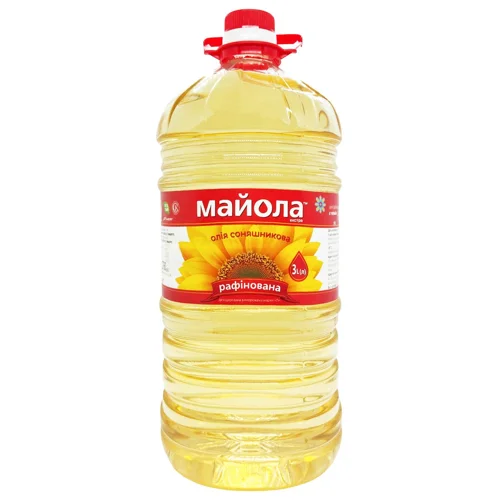Олія соняшникова Майола Екстра рафінована 3л
