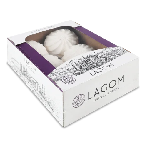 Зефір Дитячий Lagom В/К, Картонна Упаковка 370г