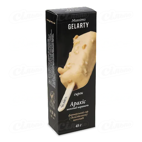 Сирок Gelarty Massimo Арахіс у карамельному шок 20%, 45г