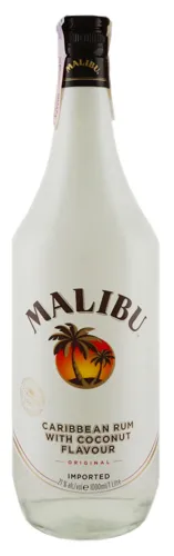 Лікер 1л 21% Malibu пл
