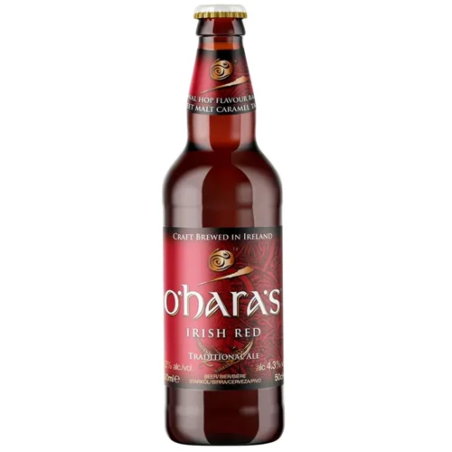 Пиво O'Hara's Irish Red Ale темне фільтроване 4,3% 0,5л