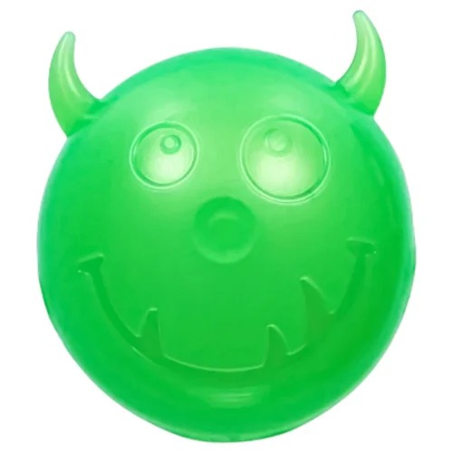М'яч для собак AnimAll Fun Чортик із пищалкою зелений 75мм
