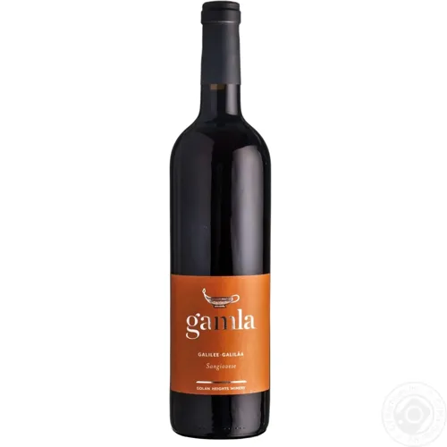 Вино Gamla Sangiovese червоне сухе 14,5% 0,75л