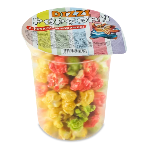 Повітряні Зерна Кукурудзи У Фруктовій Карамелі, ст 55г