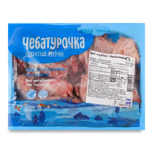 Шиї Курчат-Бройлерів Чебатурочка, В/ґ, 1.0 кг