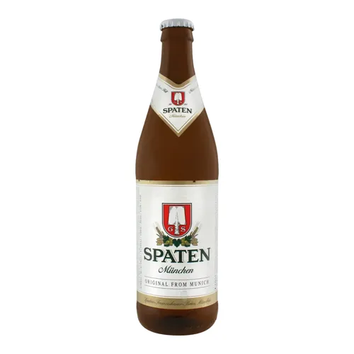 Пиво 0.5л 5.2% світле пастеризоване Munchner Hell Spaten