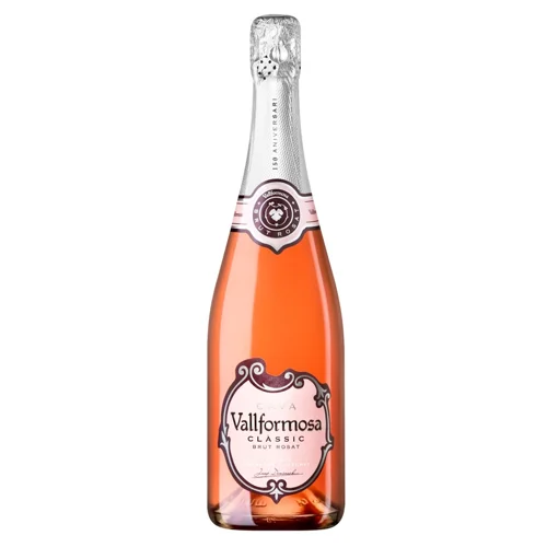 Вино ігристе Vallformosa Classic Brut Rosat рожеве брют 12% 0,75л