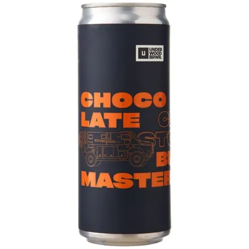 Пиво Underwood Brewery Anti-Imperial Chocolate Chili Stout Bushmaster, темне, 7,2%, у залізній банці, 0,33л