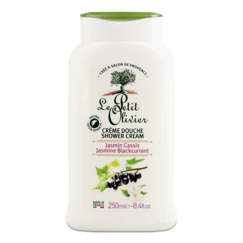 Душ Крем Екстра Ніжний Jasmine Blackcurrant Le Petit Olivier, 250мл