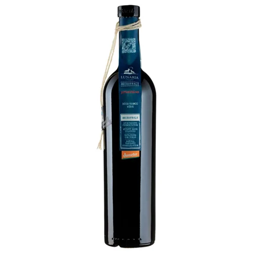 Вино Lunaria Primitivo червоне сухе 14% 0,75л