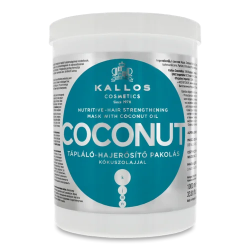 Маска Для Зміцнення Волосся З Натуральною Кокосовою Олією Coconut Nutritive, 1000мл