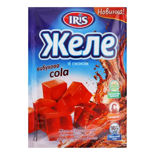 Желе з смаком коли 90г