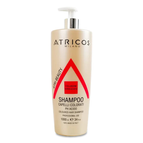 Шампунь для Фарбованого Волосся з Колагеном Atricos Milano, 1л