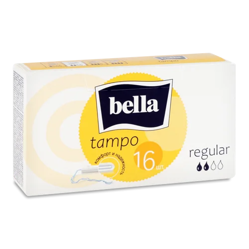 Гігієнічні Тампони Regular Tampo Bella, 16 шт, в/ґ
