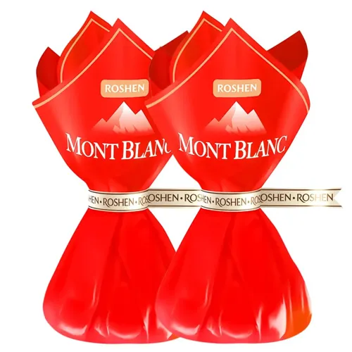 Цукерки Roshen Mont Blanc з карамелізованим мигдалем